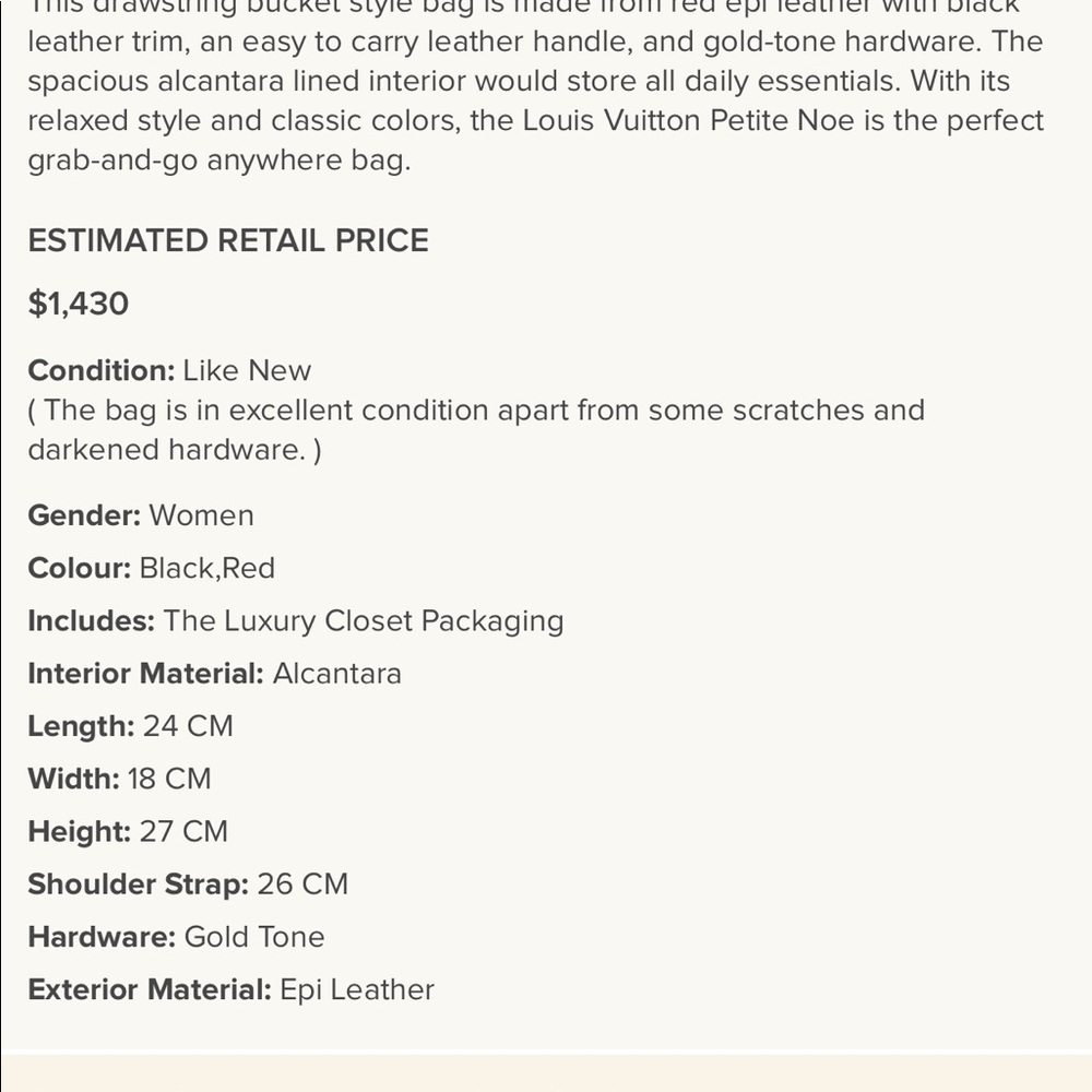 Authentic Louis Vuitton Bag! - Picture 8 of 8